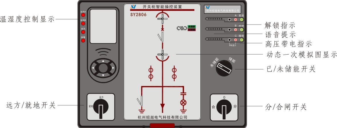 SY2806 开关柜智能操控装置