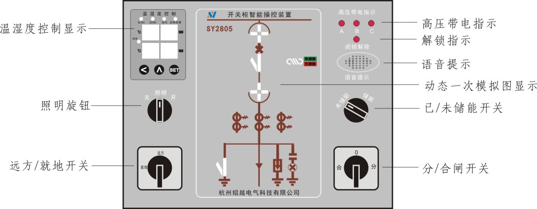 SY2805 开关柜智能操控装置