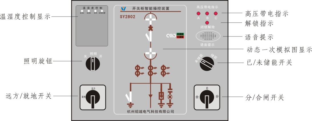 SY2802 开关柜智能操控装置